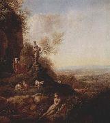 Italienische Landschaft Johann Christian Klengel